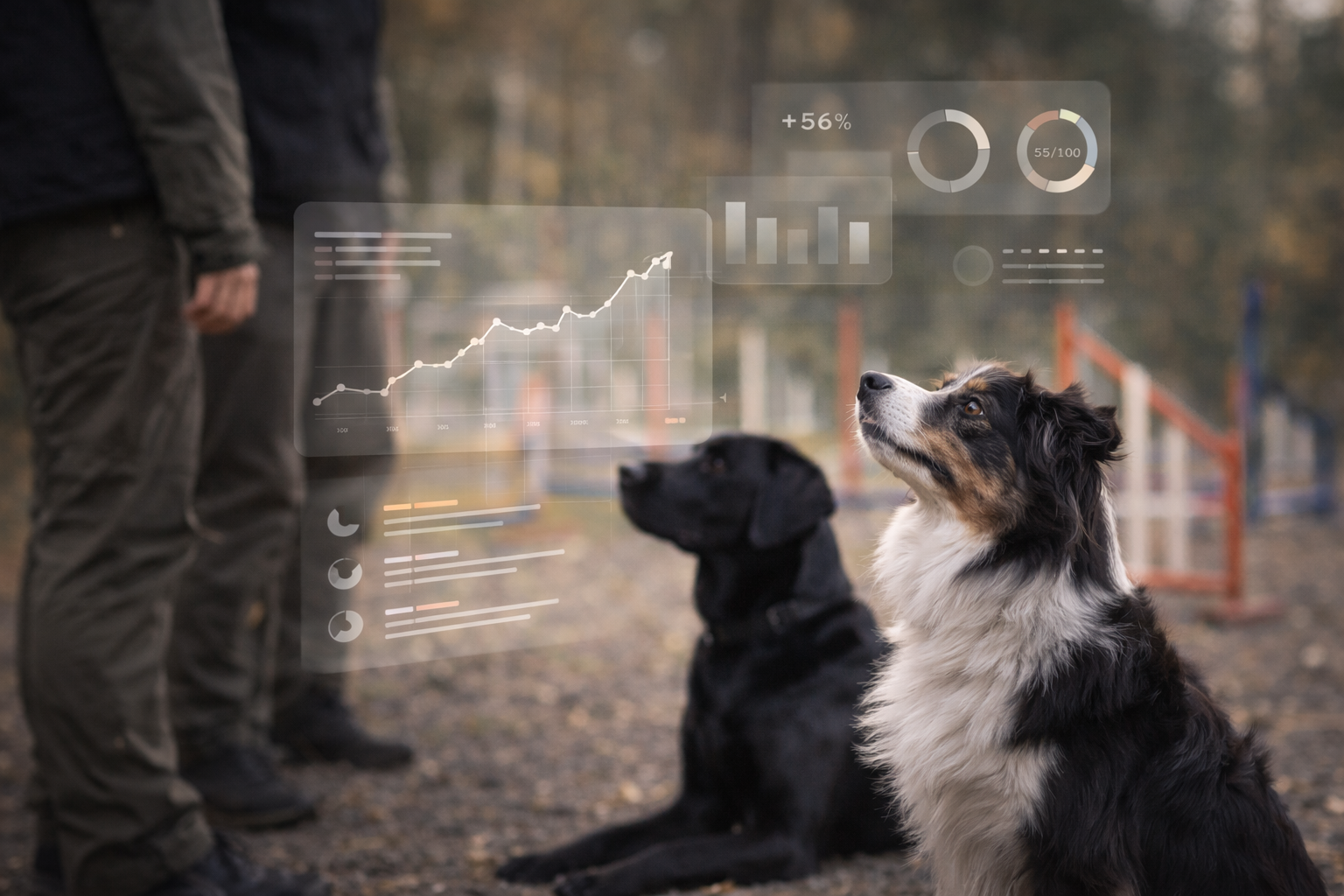 Harjoitusten edistymisen tilastot ja visualisoinnit